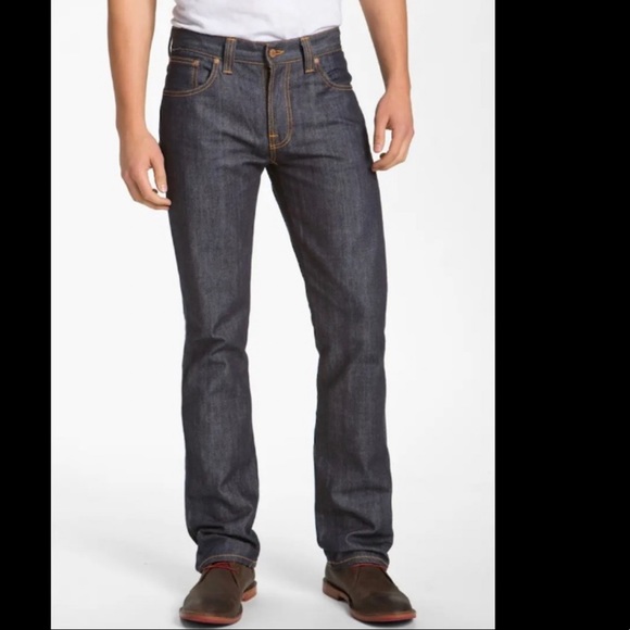 Nudie Jeans Co Slim Jim Broken Twill Jeans 30x34 - Picture 1 of 13